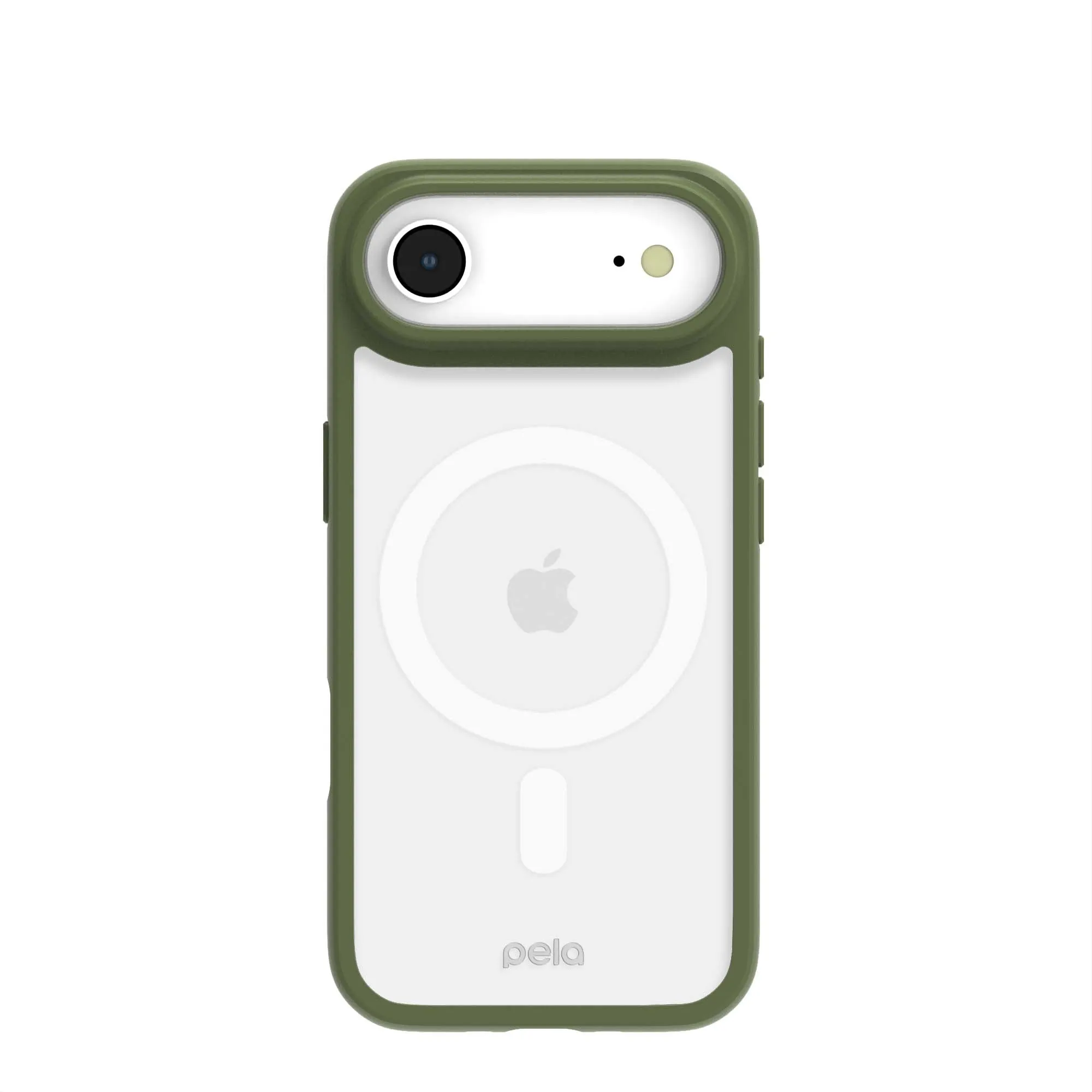 Protective Finish Clear iPhone Air Case with Forest Floor Ridge (MagSafe Included)