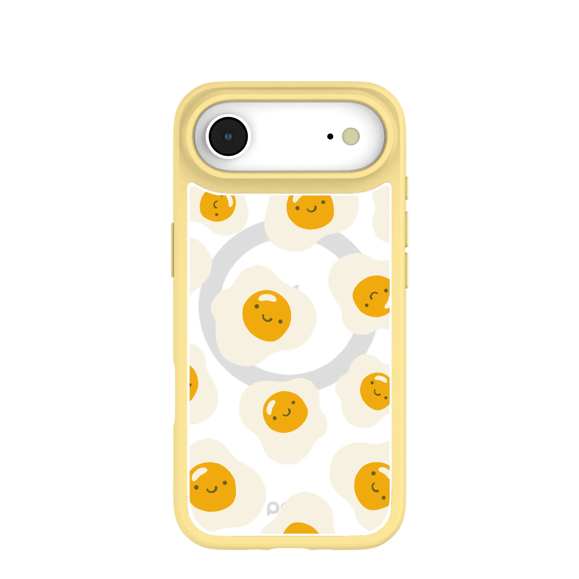 Clear Sunny Side Up iPhone Air Case With Sunbeam Ridge (MagSafe included) Premium Material Lightweight Build
