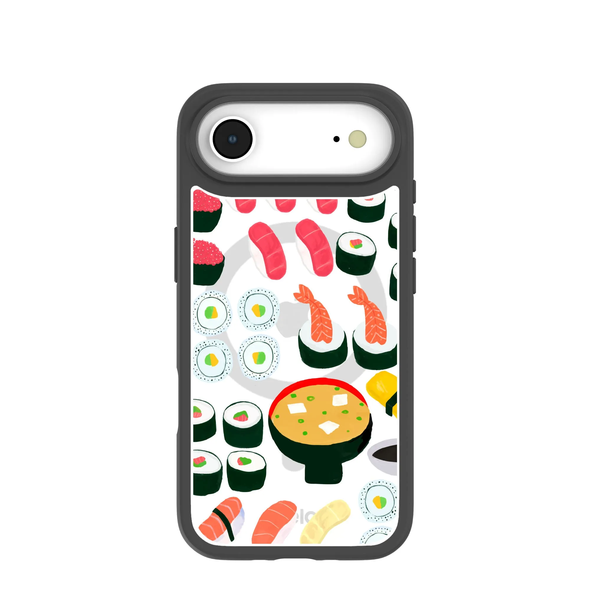 Clear Sushi Night iPhone Air Case With Noir Ridge (MagSafe included) Shock Proof Bold Look