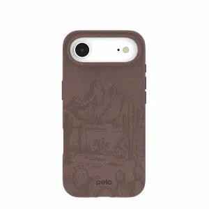 Grip Assist Chocolate Brown Desert Run iPhone Air Case