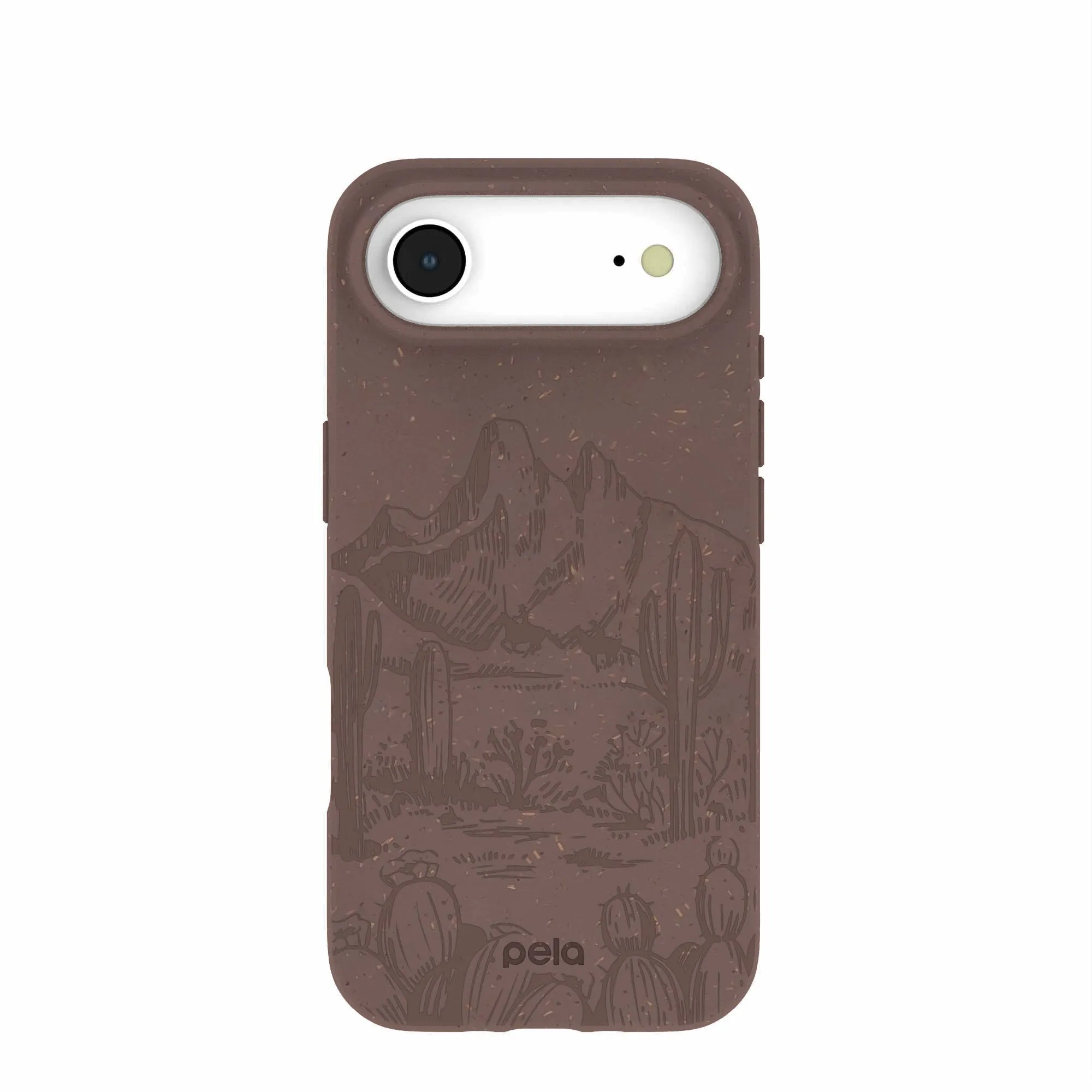 Grip Assist Chocolate Brown Desert Run iPhone Air Case