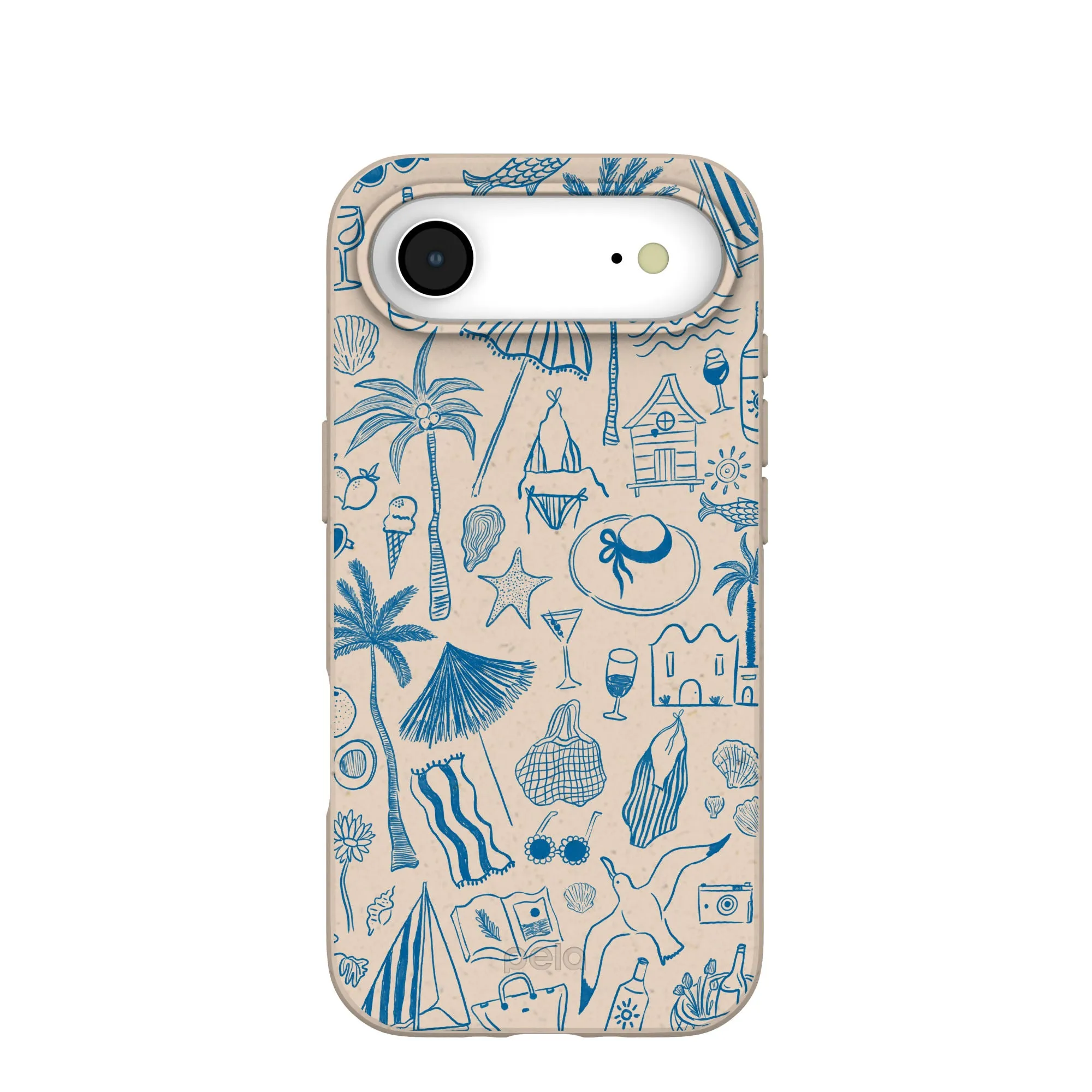 Transparent Look Seashell Salted Ink iPhone Air Case