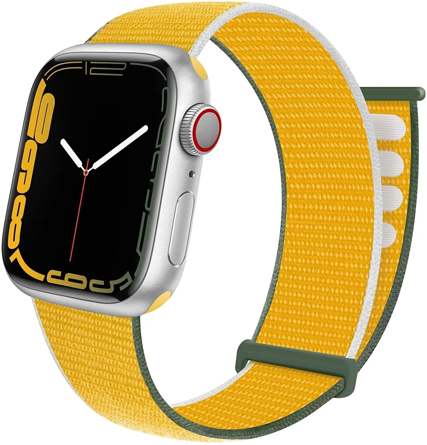 Apple Watch Nylon Loop Strap (Yellow) Daily Comfort