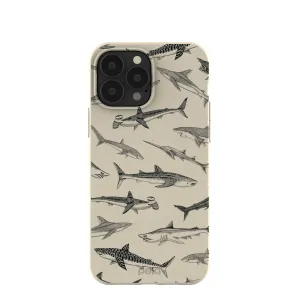 Soft coating London Fog Shark World iPhone 13 Pro Max Case