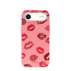 Smooth Feel Surface Bubblegum Pink XOXO iPhone Air Case