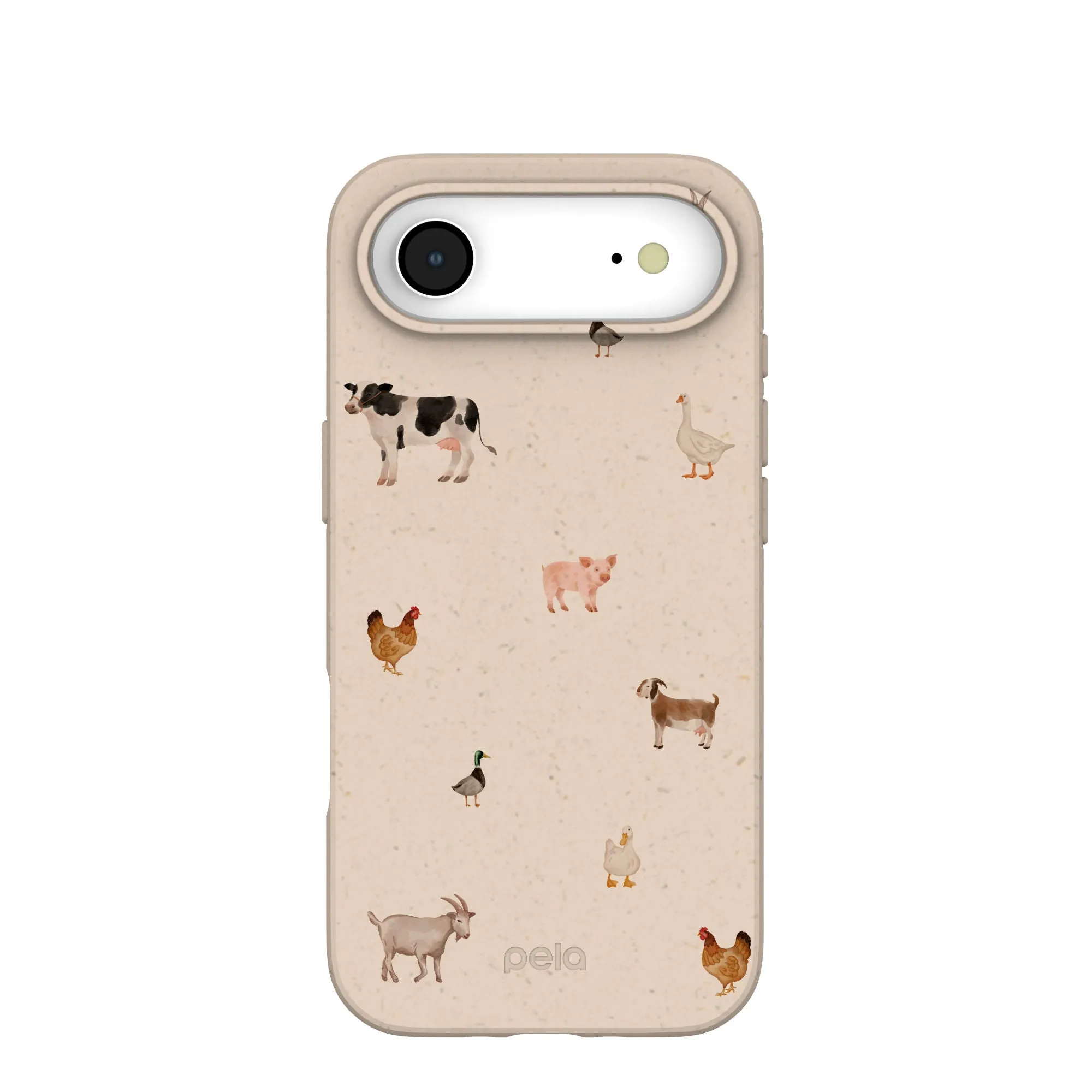 Hybrid Protection Seashell Pasture Party iPhone Air Case