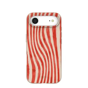 Smooth Protection Seashell Big Top Stripes iPhone Air Case