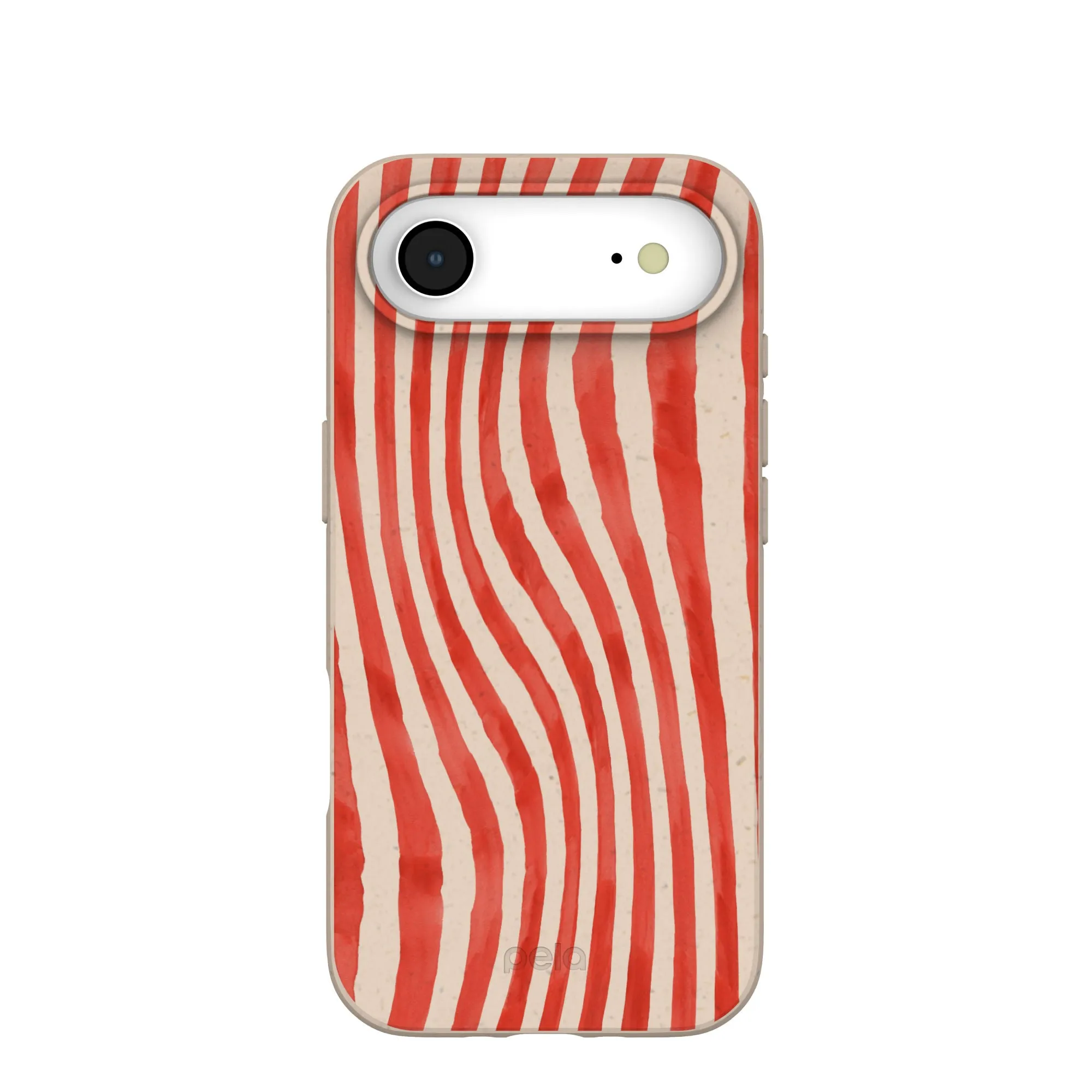 Smooth Protection Seashell Big Top Stripes iPhone Air Case