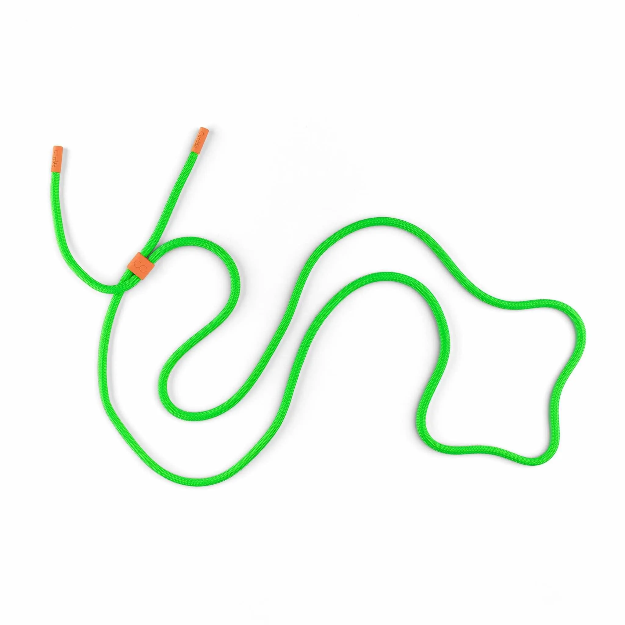 Noah Phone Strap Neon Green Loop Clip