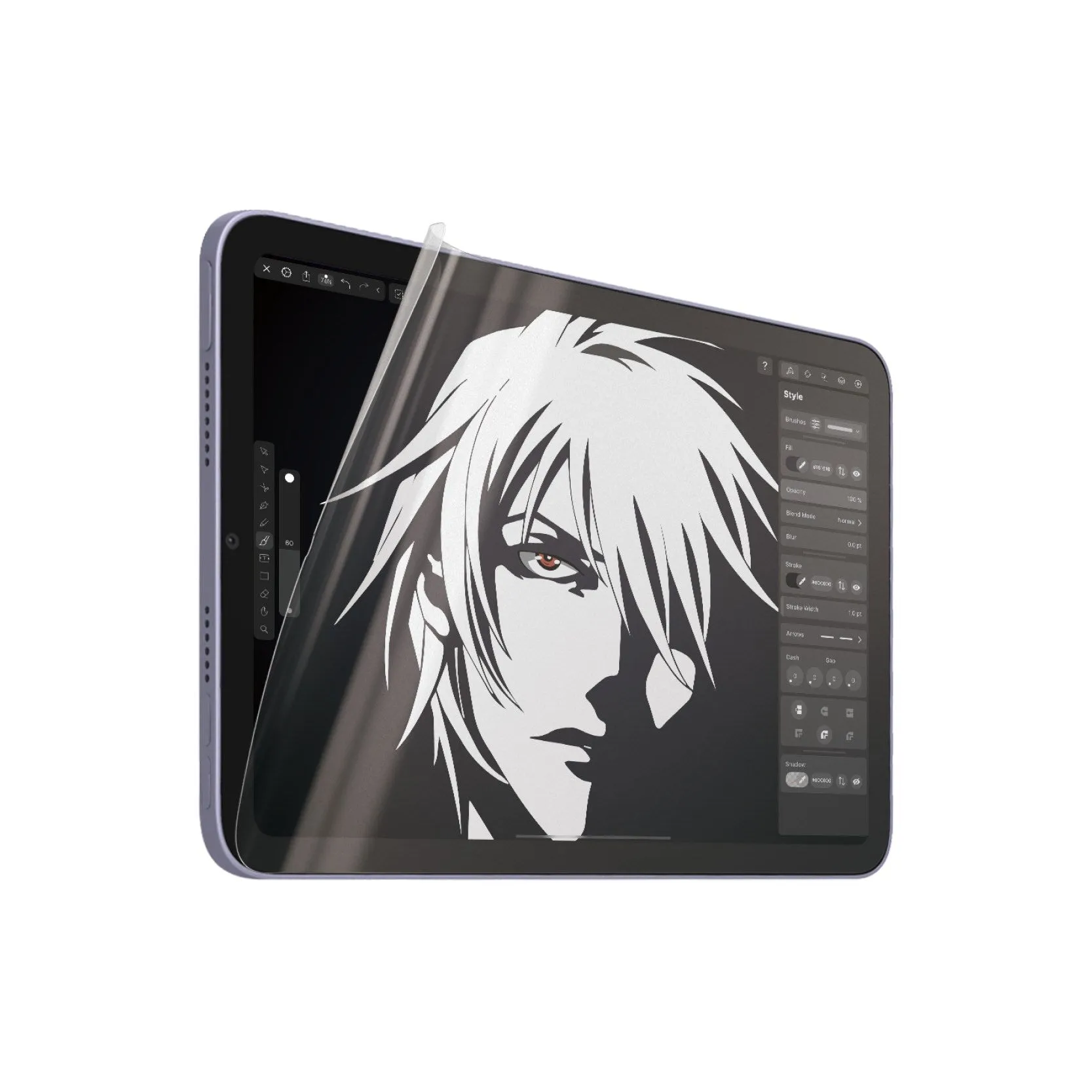 PanzerGlass? GraphicPaper? Screen Protector iPad Mini 8.3'' (2021, 2024) | Ultra-Wide Fit Screen Shield Pro