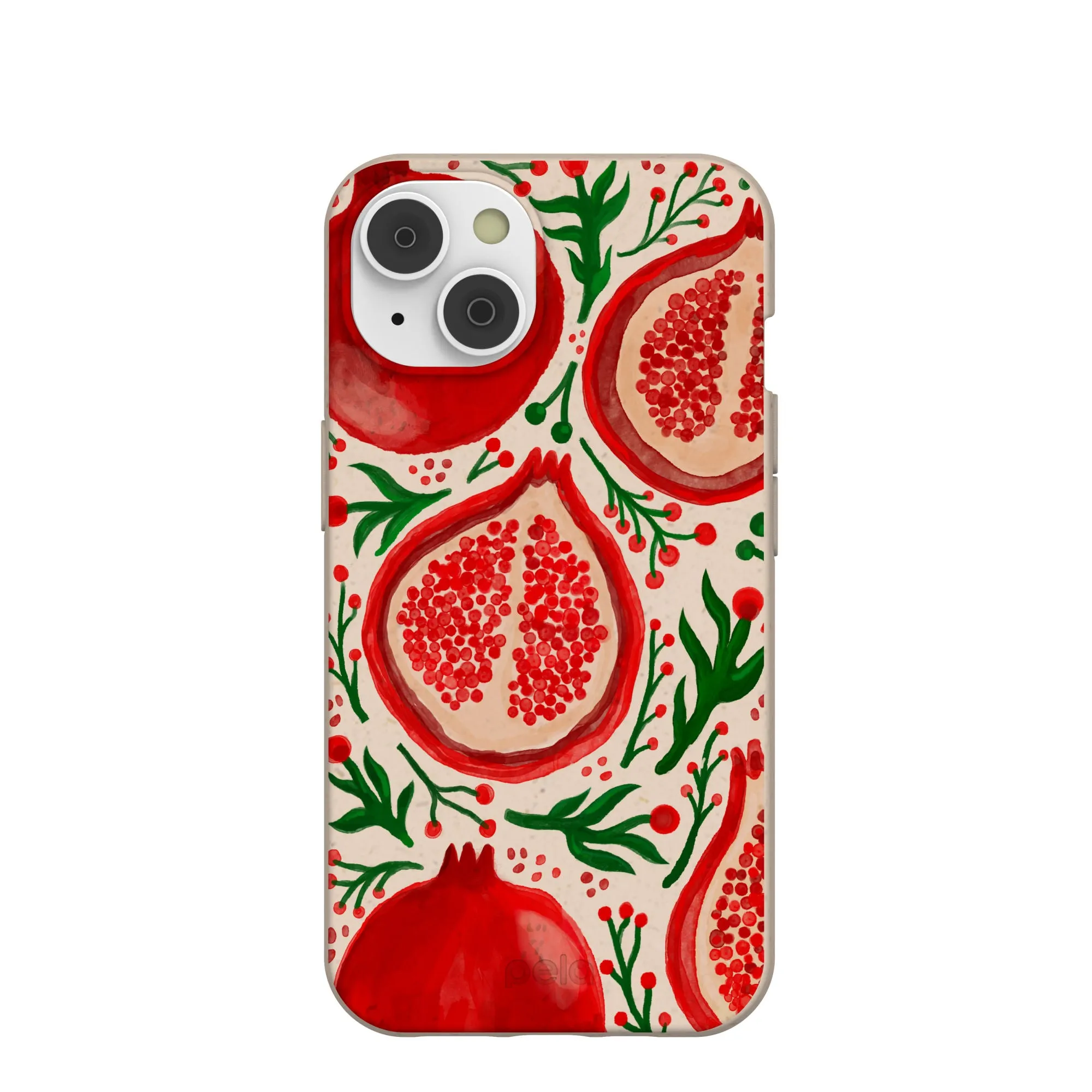 Seashell Pomegranate Cheer iPhone 14/16e Case Light Edge