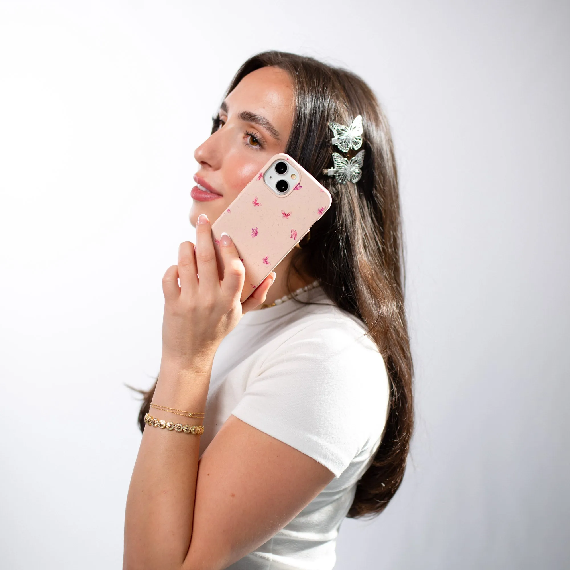 Flexible Detail Design Elegant Appearance Seashell Lil Flutters iPhone Air Case