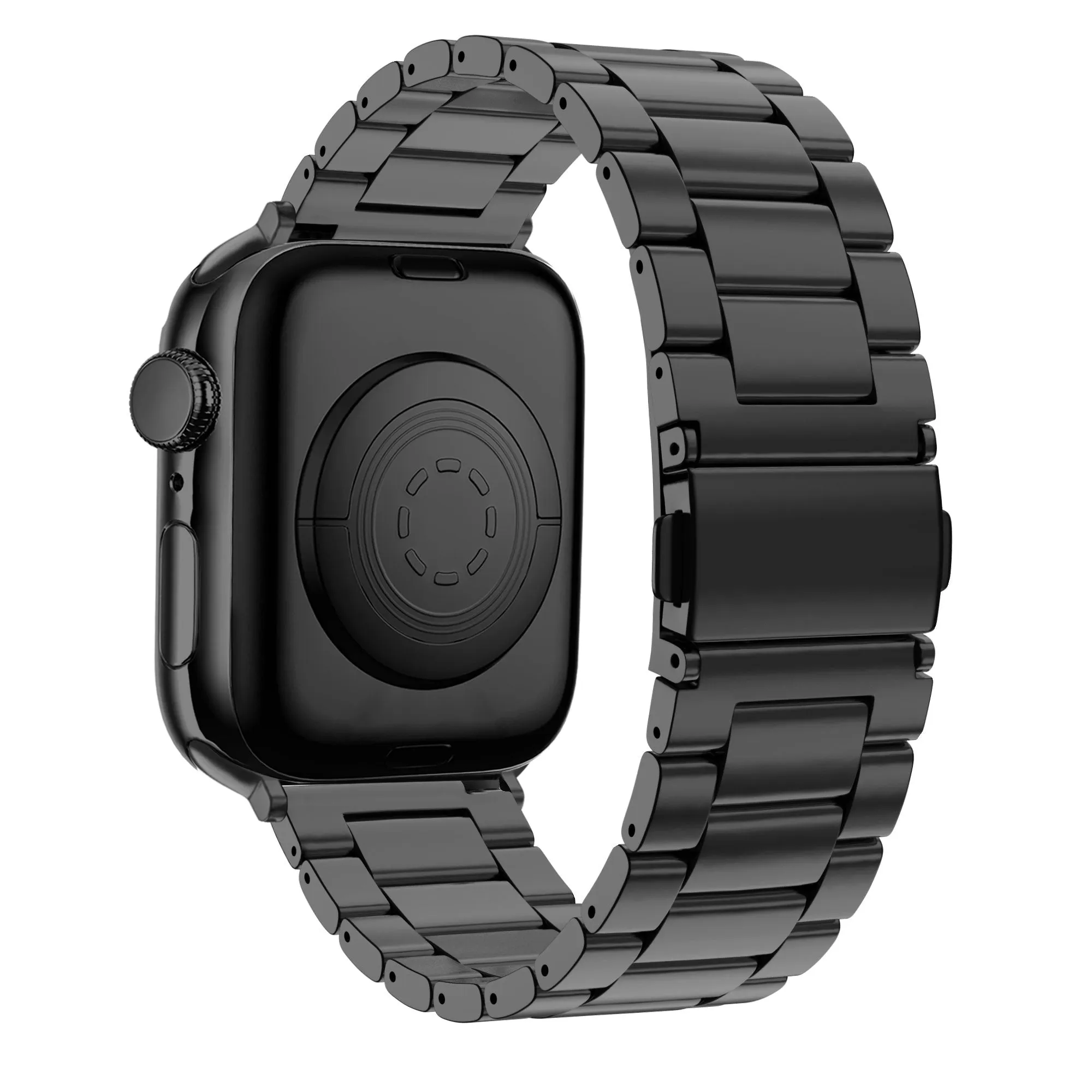 Bandz Apple Watch Steel Strap 'Classic' (Black) Fashion Lifestyle