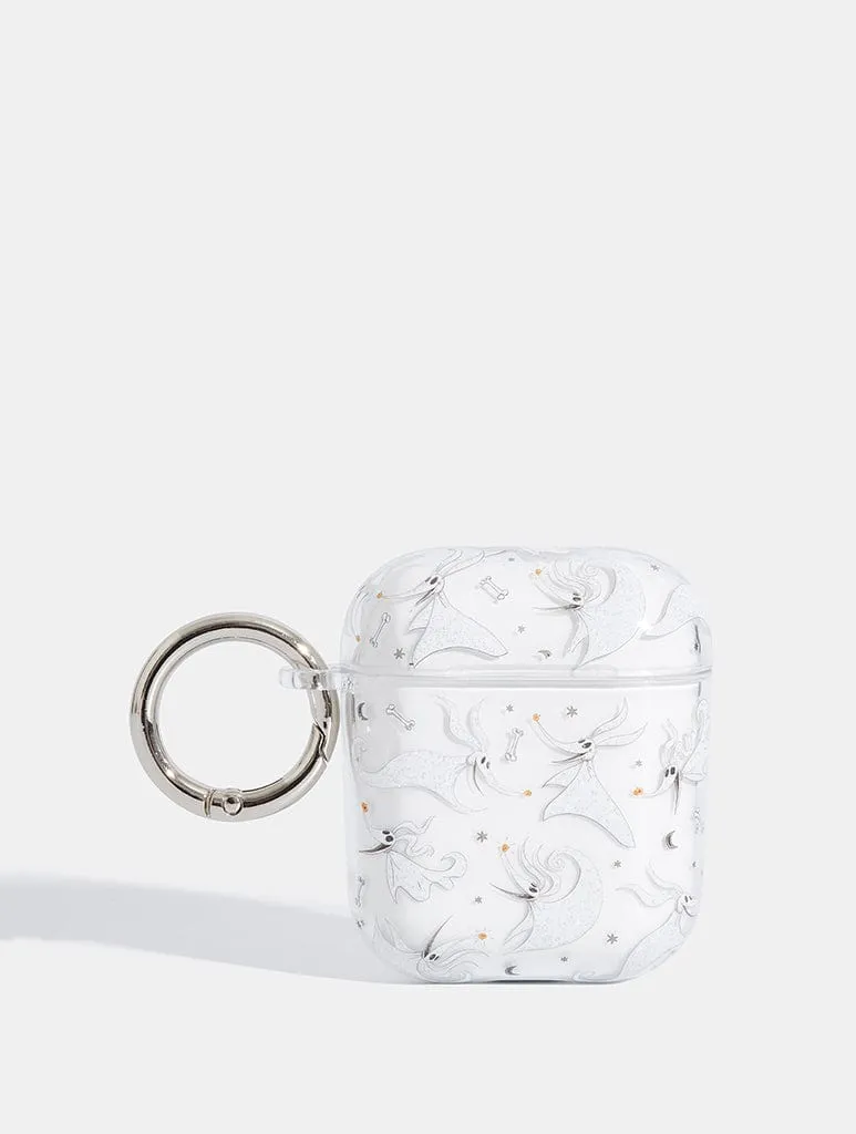 Disney Nightmare Before Christmas AirPods Case portable ergonomic neon handmade travel silicone airpods protector