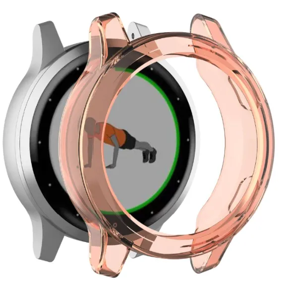 Screen Guard Cover daily protection Garmin Vivoactive 4s Case (Orange)