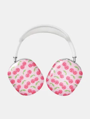 Disco Cherries AirPods Max Case in Gloss Durable Gadget Holder Durable Handy Pouch