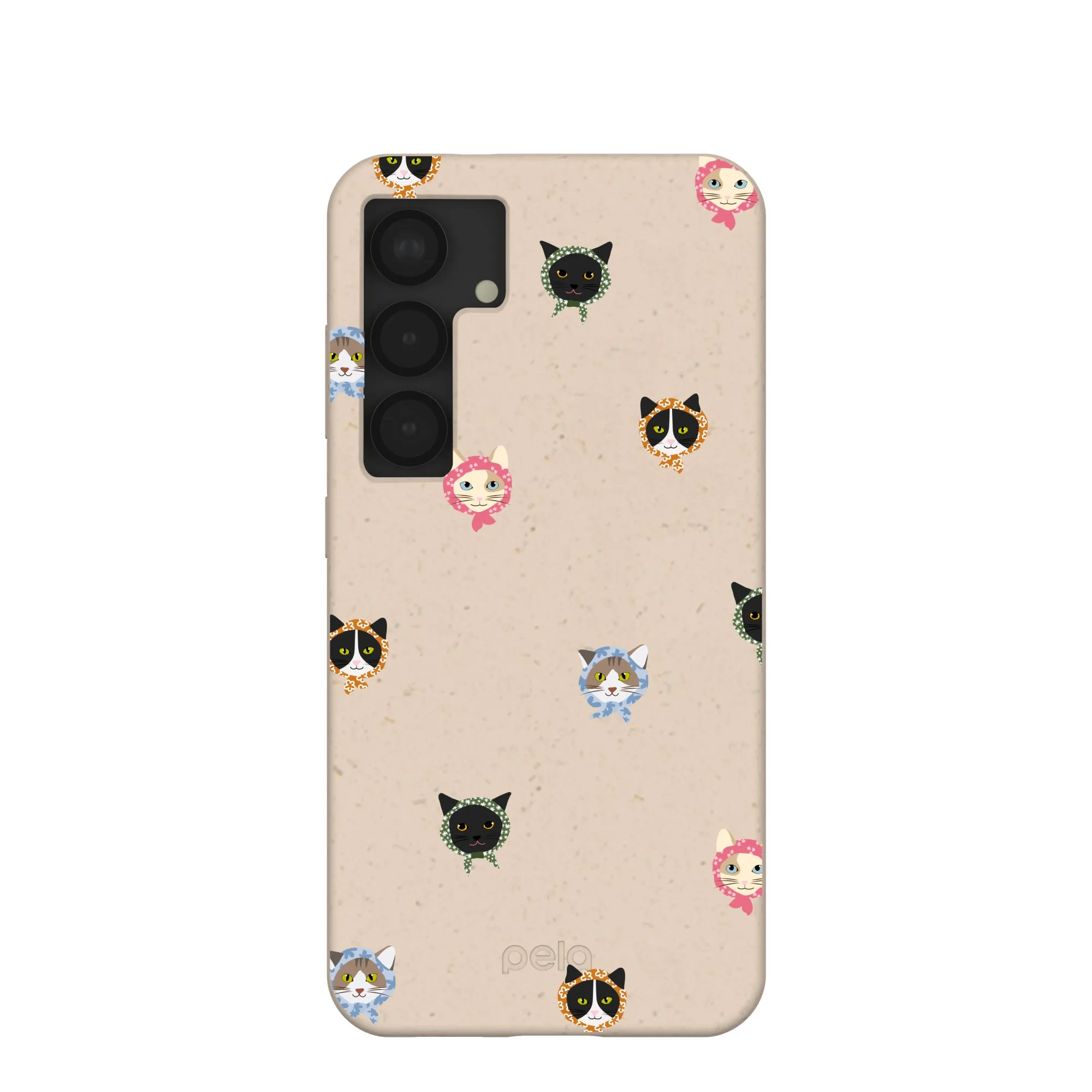Seashell Cat Couture Samsung Galaxy S25 Case Urban Design