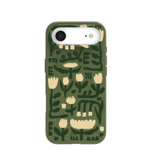 Forest Floor Abstract Tulips iPhone Air Case Lightweight Build Quality Flexible Fit