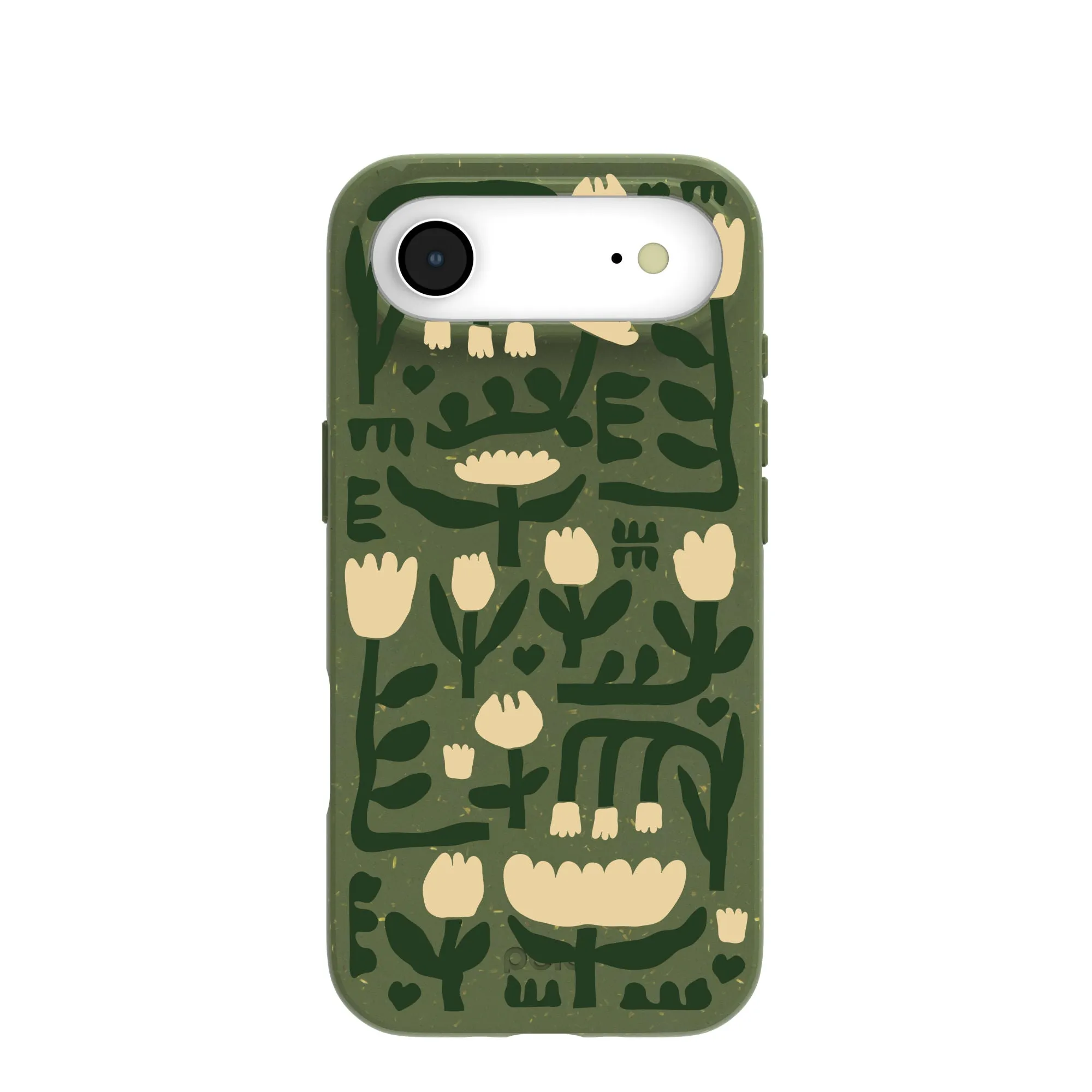 Forest Floor Abstract Tulips iPhone Air Case Lightweight Build Quality Flexible Fit