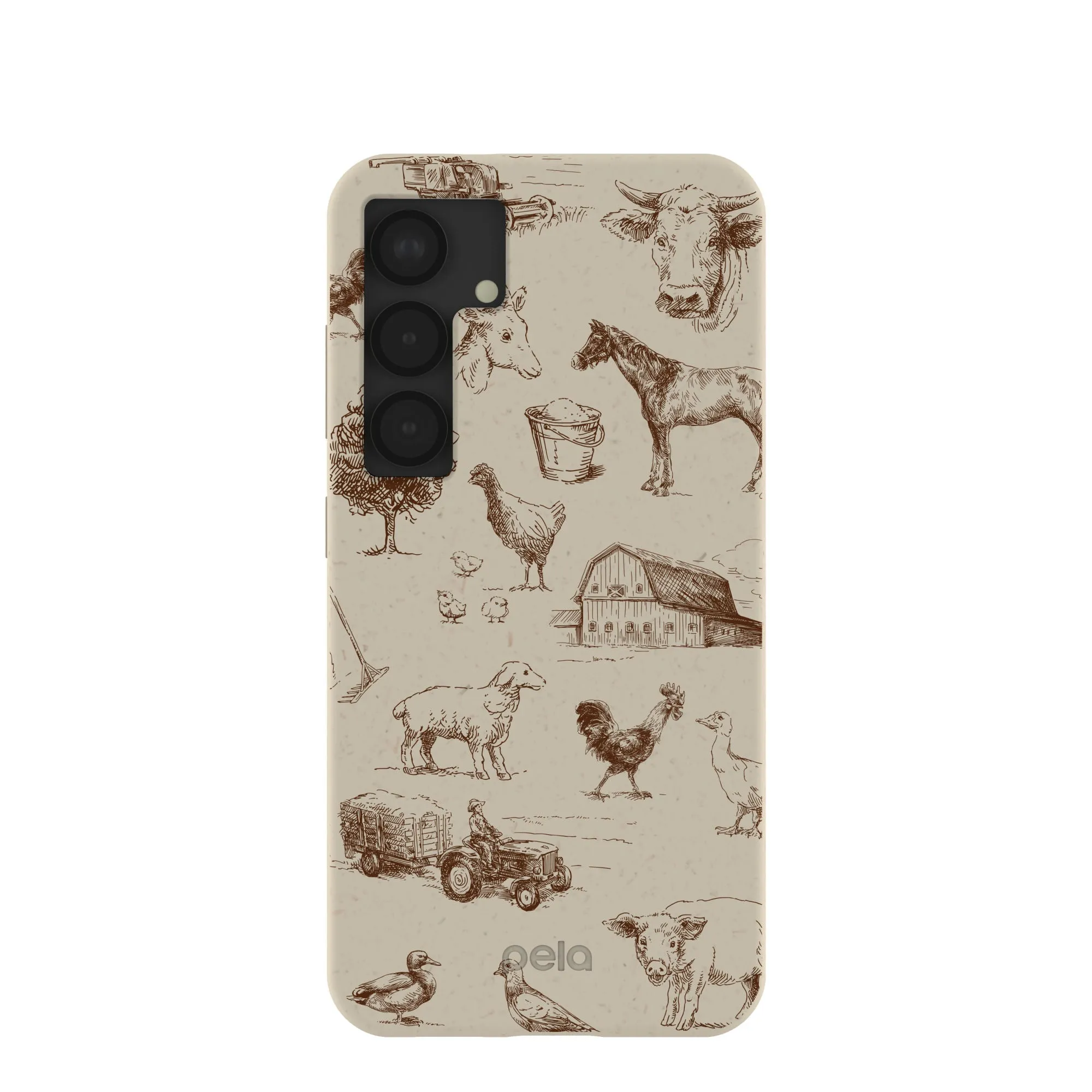 London Fog Barn and Field Samsung Galaxy S25 Case Precision Cutouts