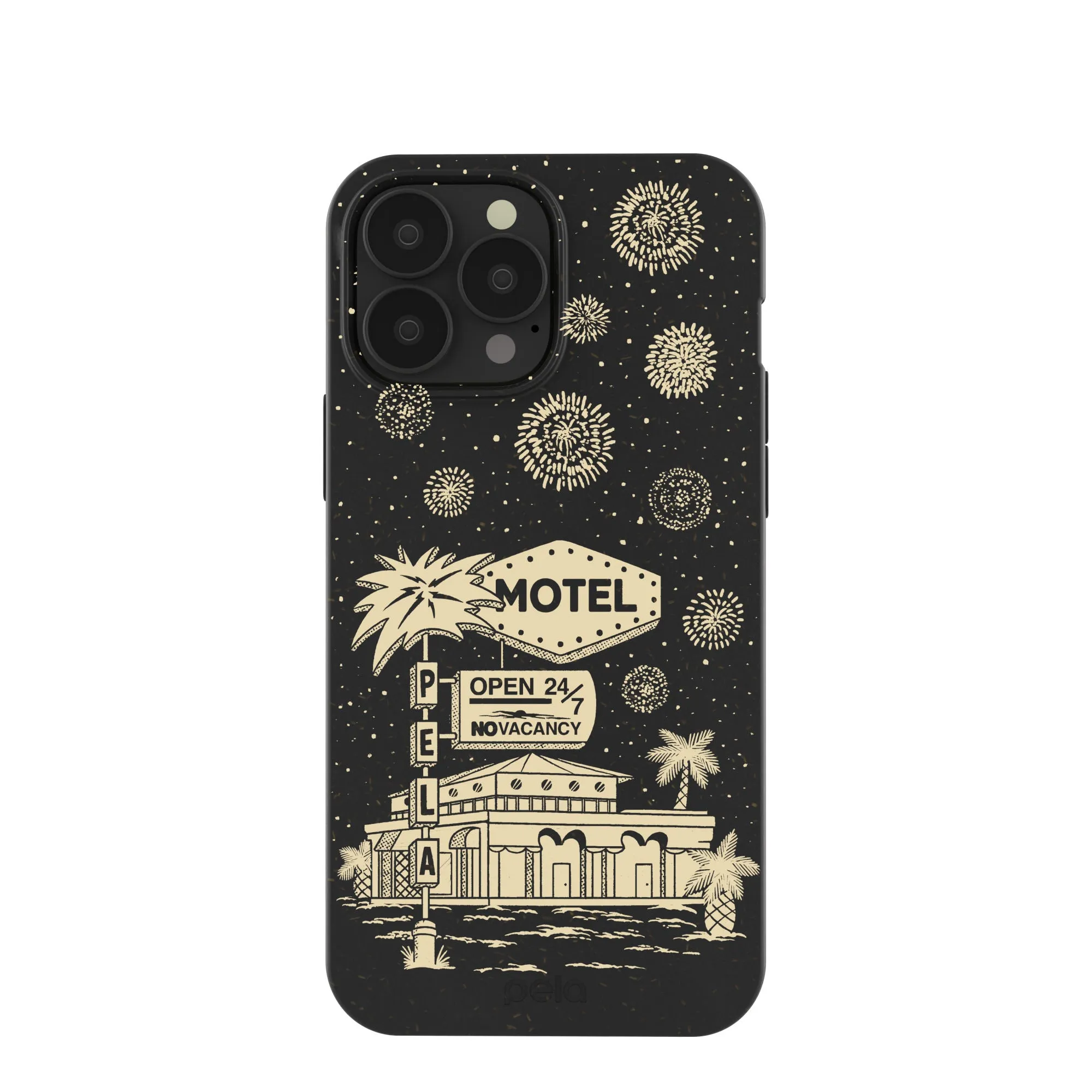 Modern Look Fashion Edge Black Motel Pela iPhone 13 Pro Max Case