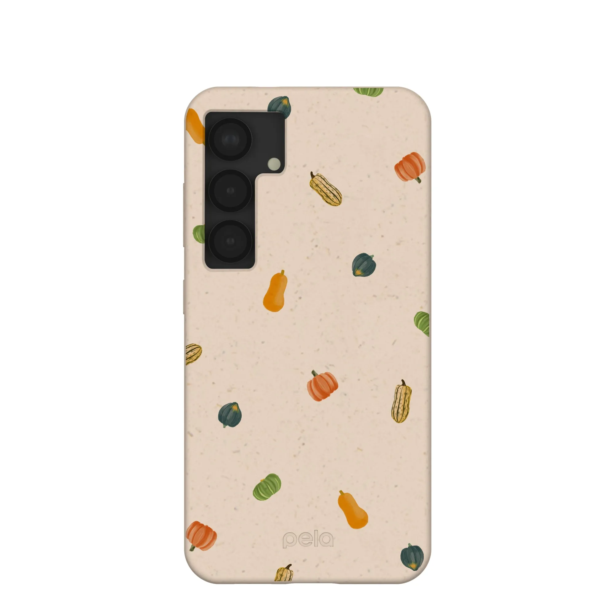 Seashell Squash Garden Samsung Galaxy S25 Case Smooth Finish Touch