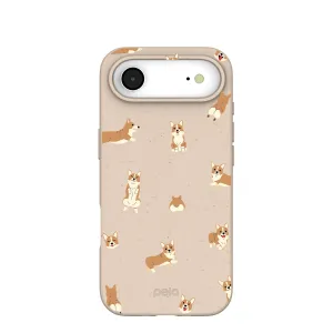 Seashell Corgi Cuties iPhone Air Case anti fingerprint Minimal Frame