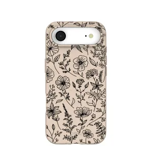 Subtle Touch Vivid colors Seashell Wild Flower iPhone Air Case