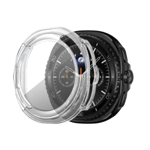 Bandz Samsung Galaxy Watch 8 Classic PC Cover with Glass (Transparent) Sport Ready