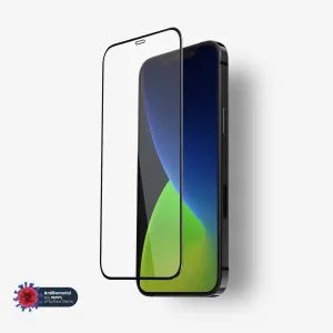 NanoArmour Best iPhone 12 Pro Screen Protector Antimicrobial Edge-to-Edge Home Screen