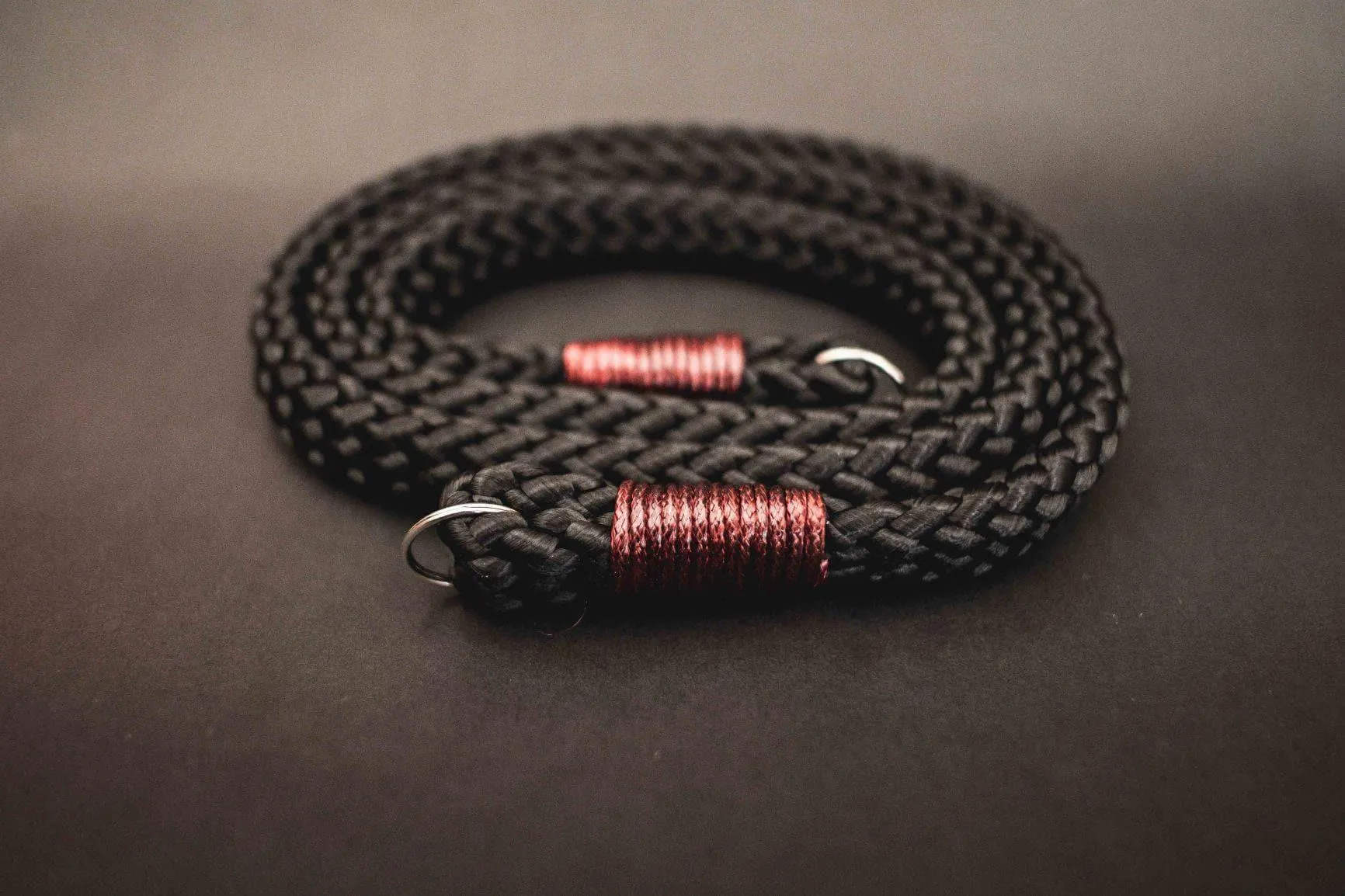 Flat Black Acrylic Camera Strap nylon