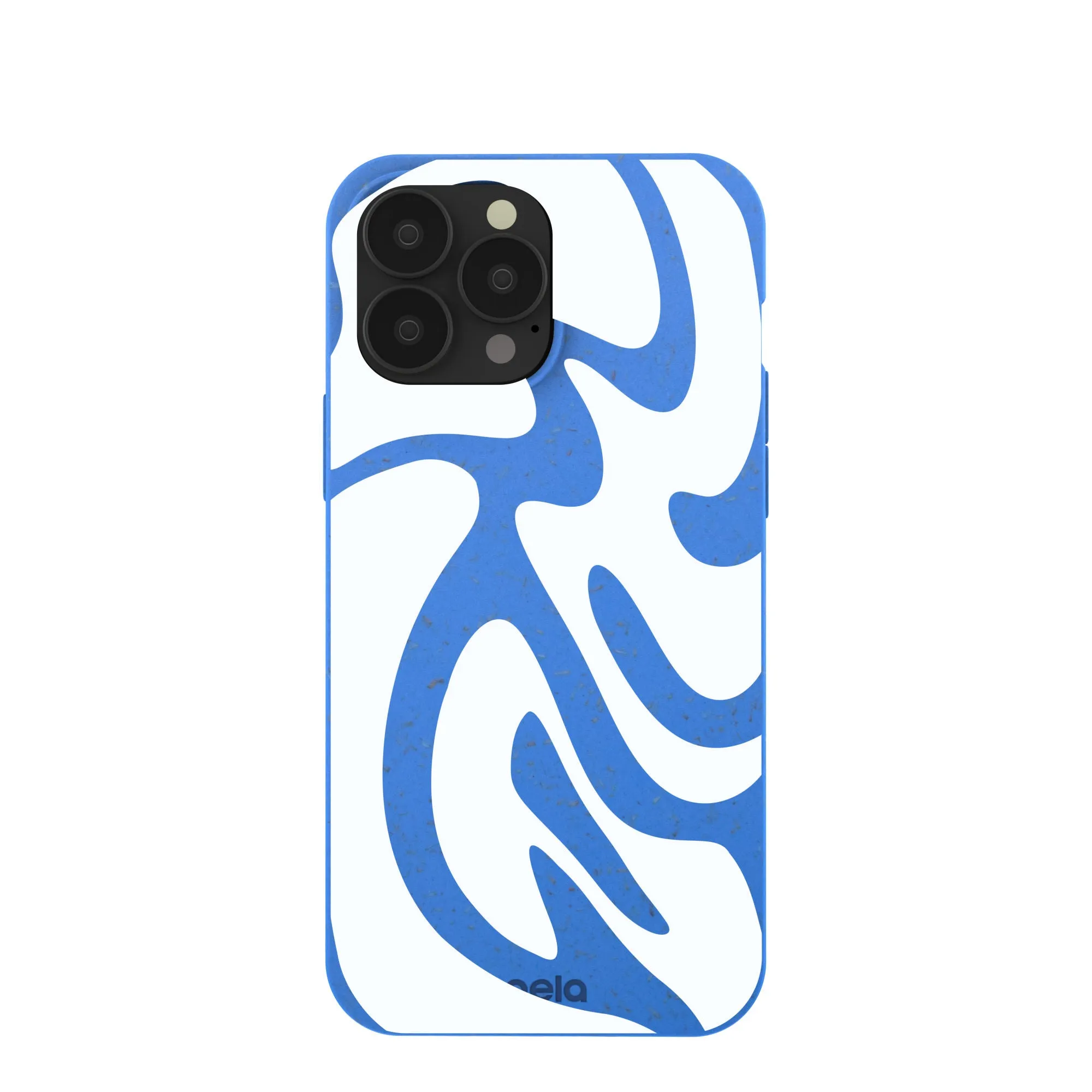 Electric Blue Blue Crush iPhone 13 Pro Max Case Protective Design Texture Protective Corner