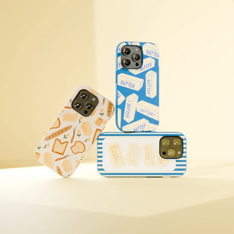 Electric Blue Butter Bars iPhone Air Case Modern Accent