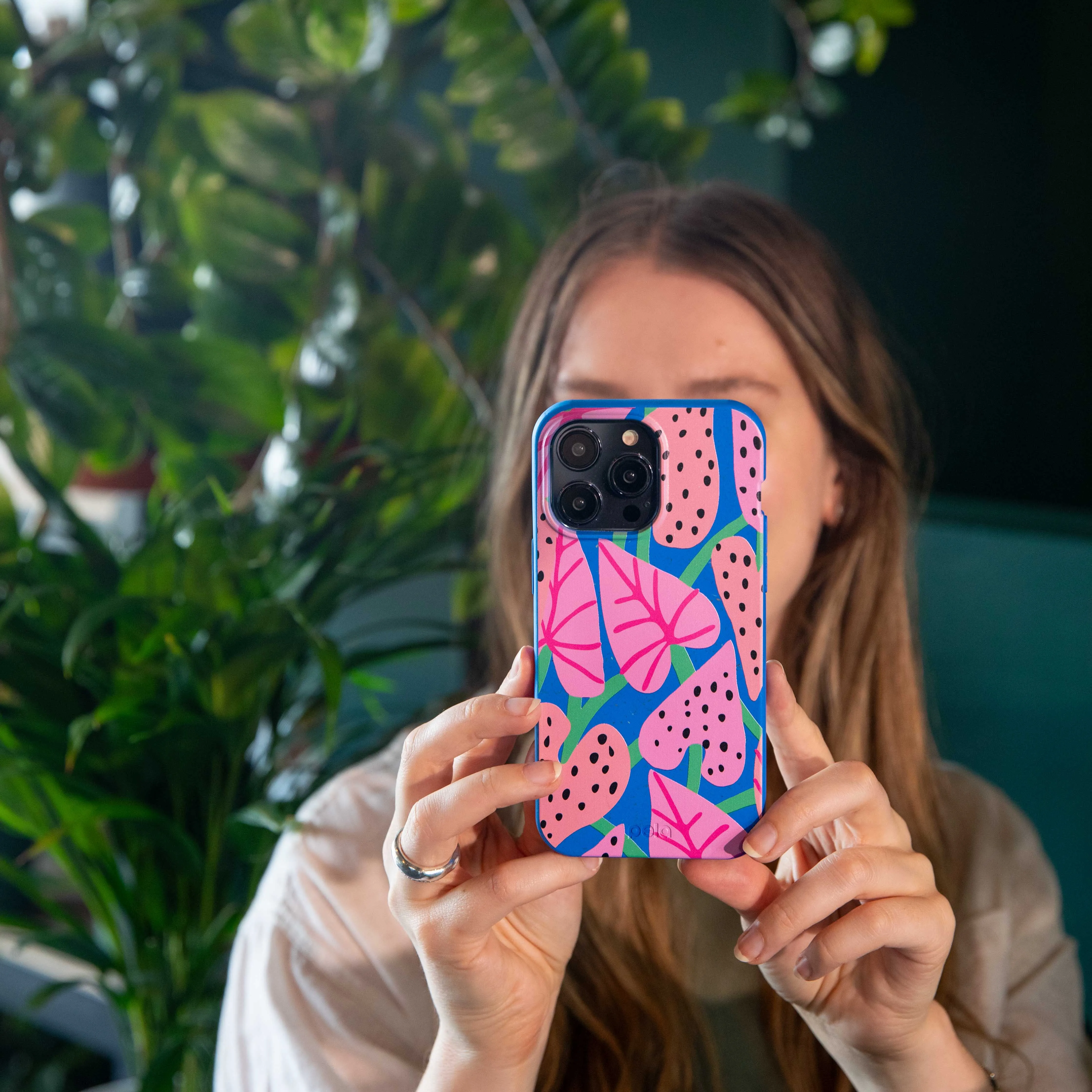 Colorful option Electric Blue Candy Bloom iPhone Air Case