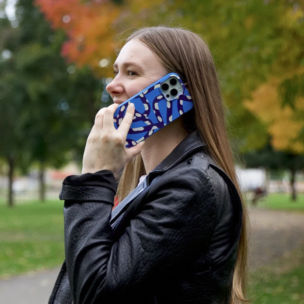 Electric Blue Noodles iPhone Air Case Classic Look Comfort Fit Edge