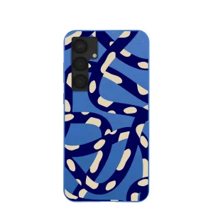 Protective Craft Electric Blue Noodles Samsung Galaxy S25 (Plus) Case