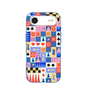 Textured Detail Durable Surface Electric Blue Playful Palette iPhone Air Case