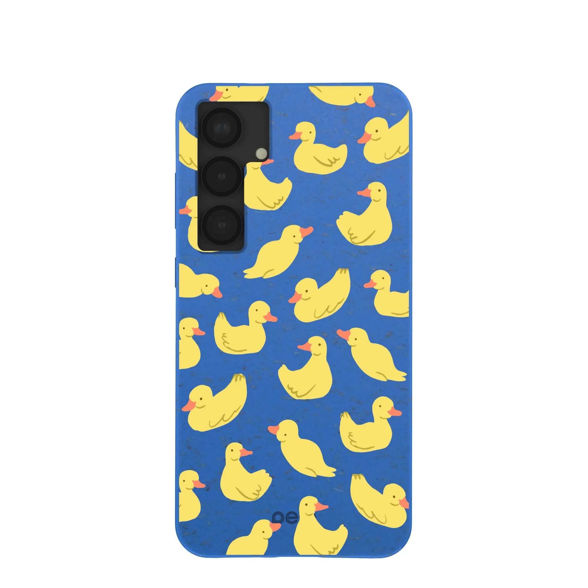 Electric Blue Sunny Ducklings Samsung Galaxy S25 (Plus) Case Everyday Function