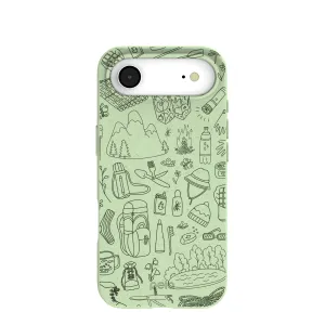 Hybrid Look Comfort Finish Sage Green Ready to Hike iPhone Air Case