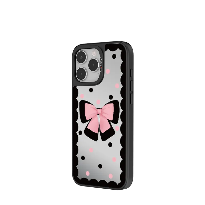 Color Pattern Clear Back Y2K STYLE BOW Unijoy