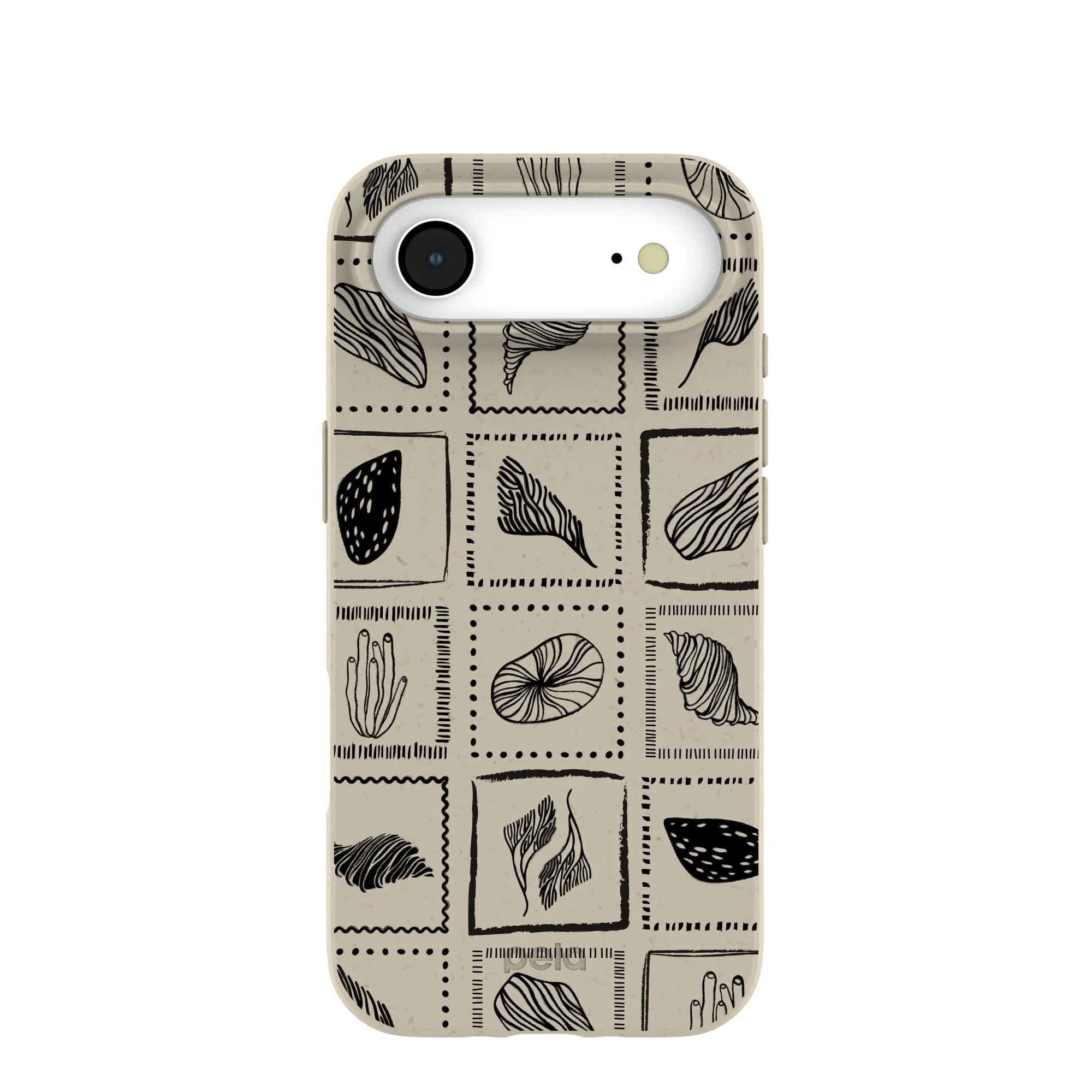 London Fog Coral Tiles iPhone Air Case Polished Look