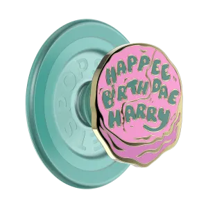 Grip Style Max Enamel Happee Birthdae Harry PopGrip for MagSafe