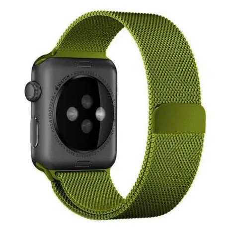 Apple Watch Milanese Strap (Light Green) running accessory Soft Band