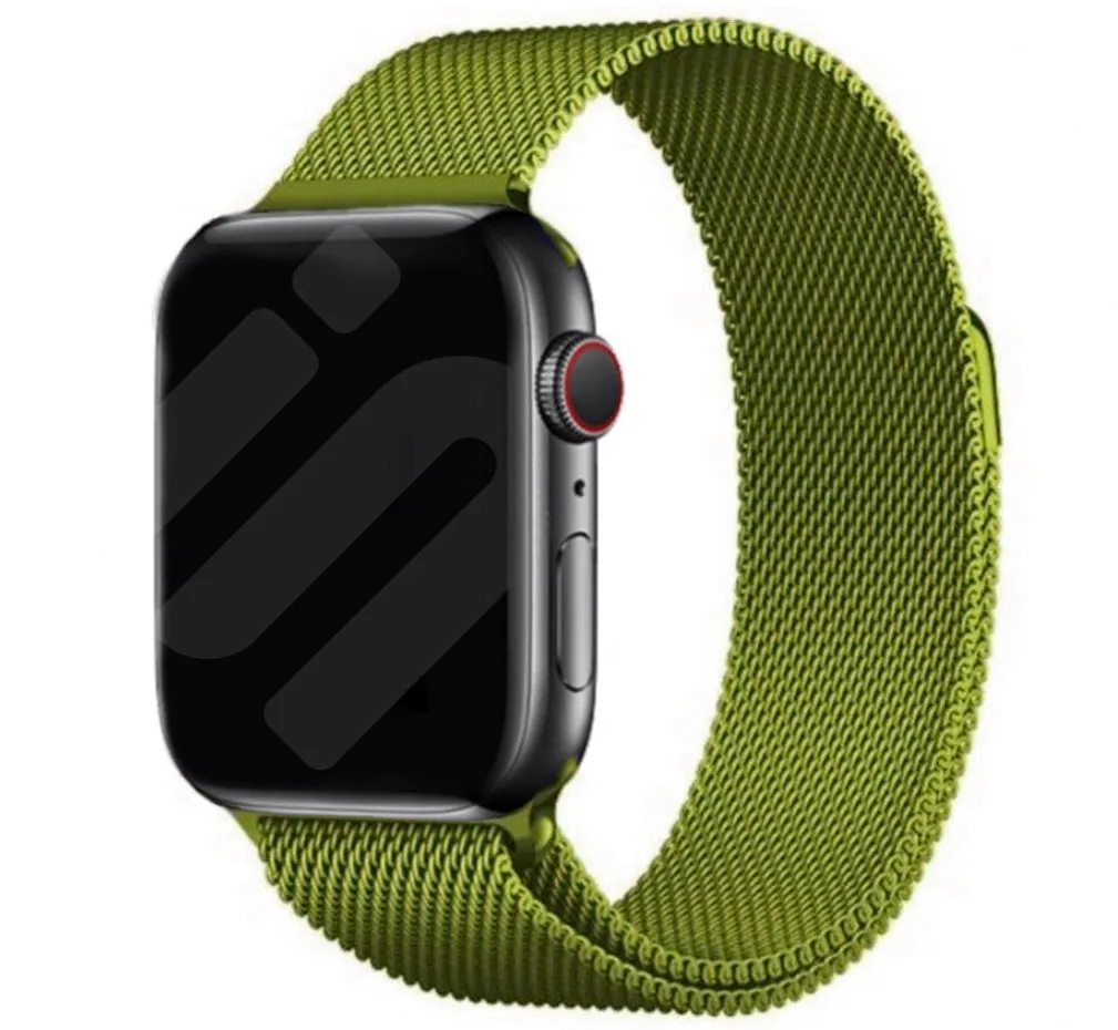 Apple Watch Milanese Strap (Light Green) Modern Accessory