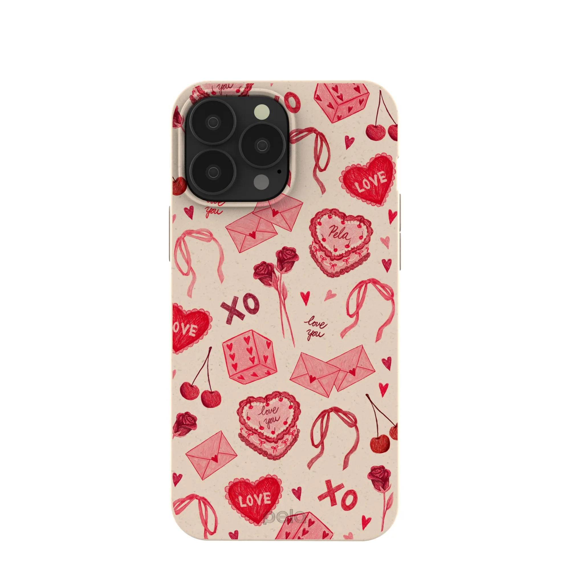 Classic Look Hybrid Edge Finish Seashell Love Pack iPhone 13 Pro Max Case