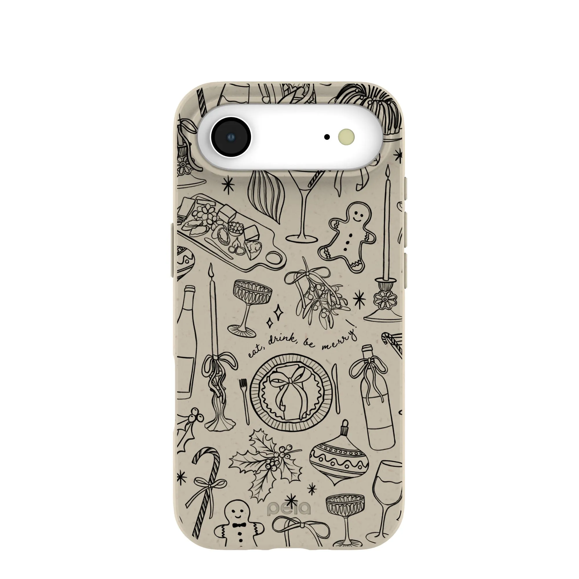 London Fog Holiday Dinner Party iPhone Air Case Universal Fit Outdoor Adventure