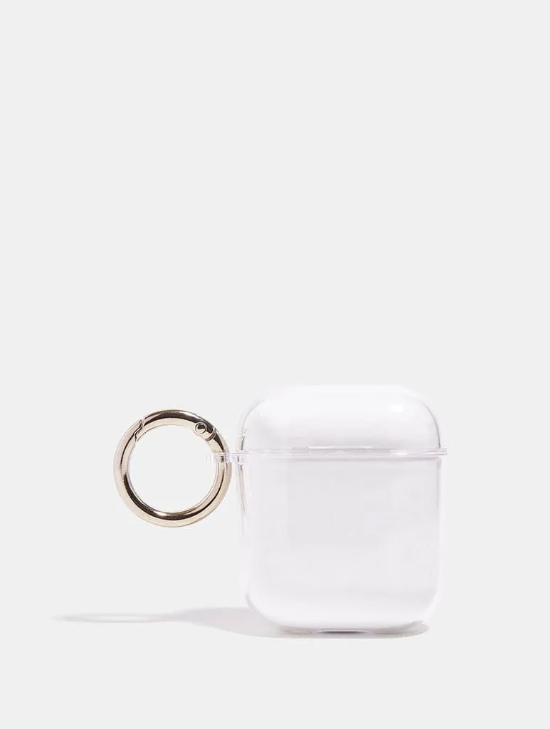 Fashion Pocket Pouch Personalised Clear AirPods Case