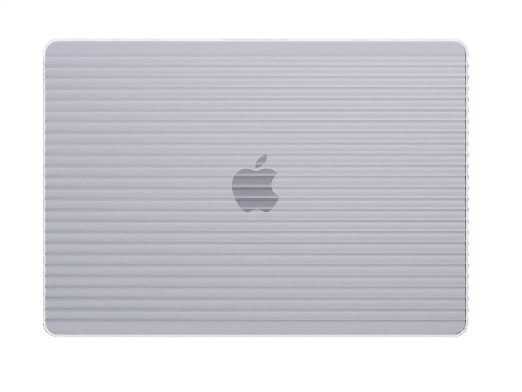 travel safe tablet sleeve hybrid form shell EvoWave - Apple MacBook Air 15-inch (M4/M3/M2) Case - Clear