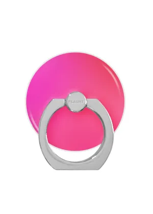 Ergo Spin Pink Iridescent Adhesive Phone Ring Stand