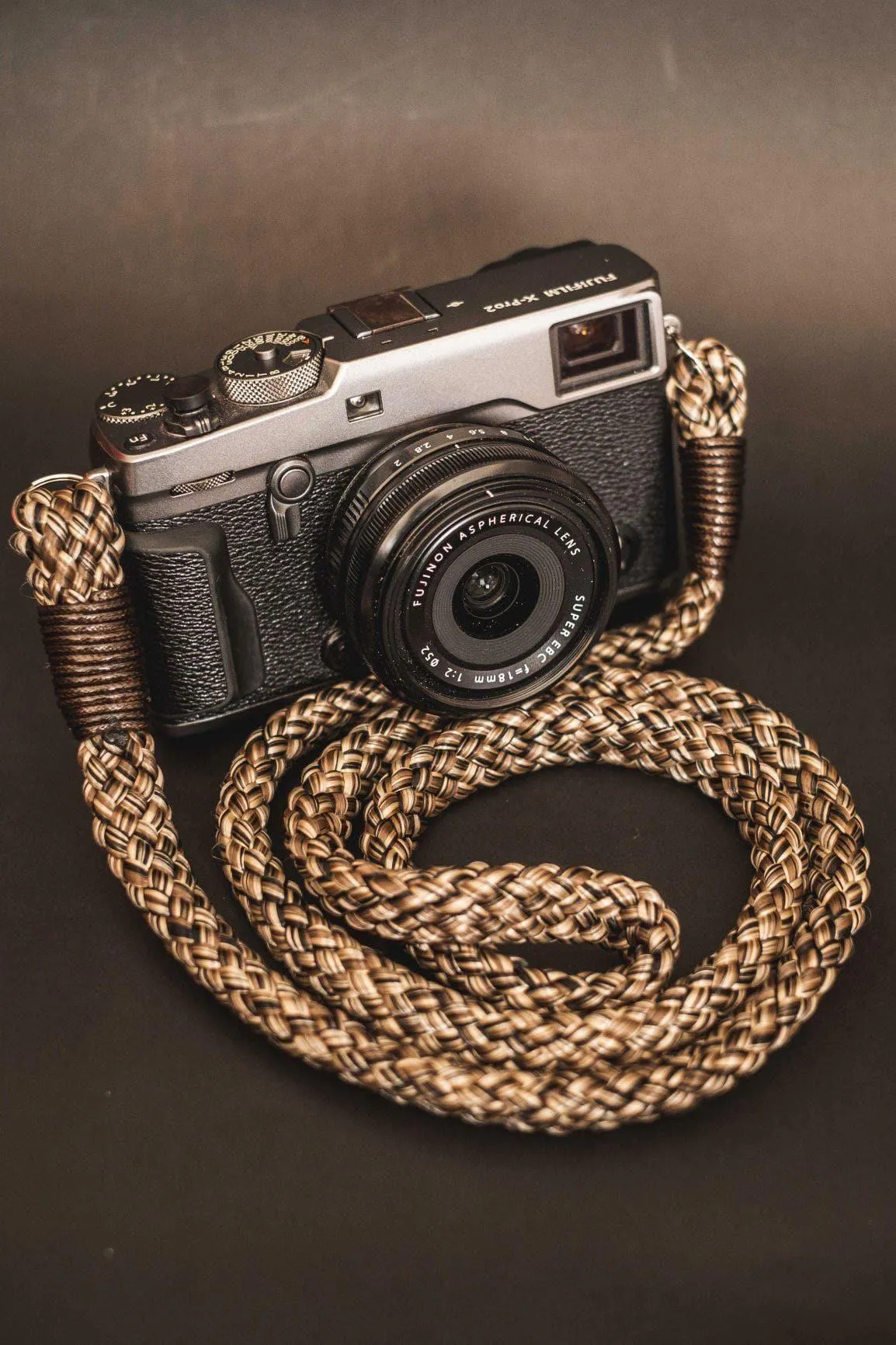 Compact Event Accessory Flat Moccasin Acrylic Camera Strap
